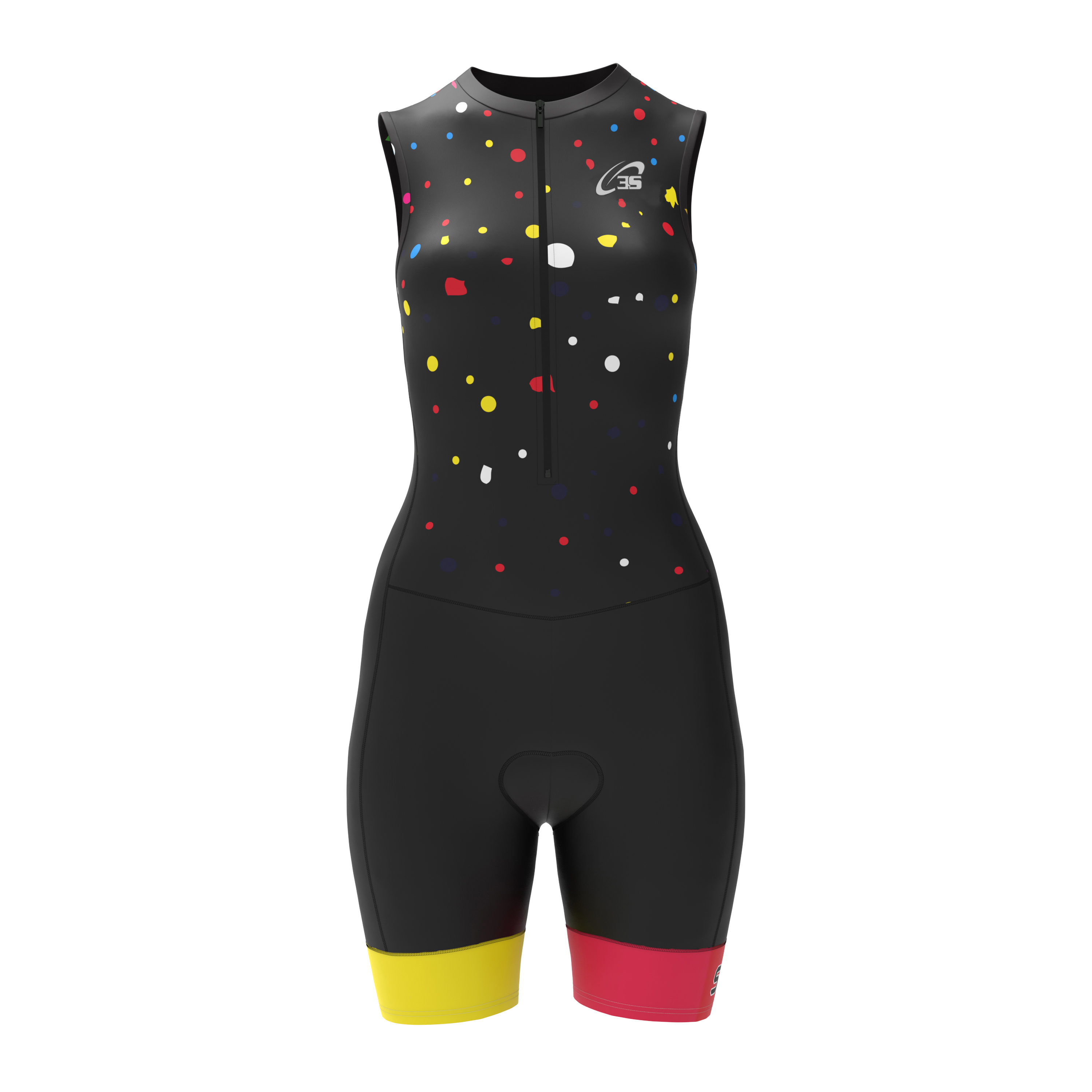 Triathlon Sleeveless Aero Tri Suit Style C